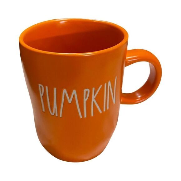 Rae Dunn Fall Inspired Coffee Mug (Pumpkin/Orange) NWOT - Picture 4 of 7